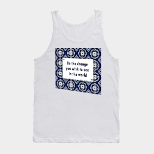 Actions speak louder than words ikat Tank Top